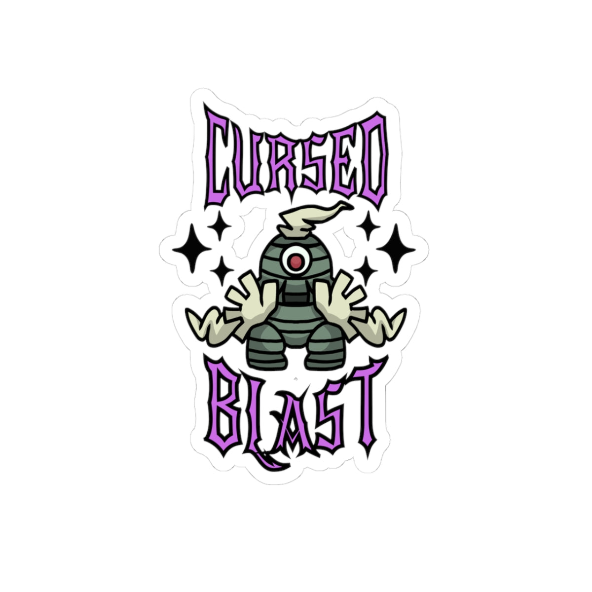 Cursed Blast - Stickers