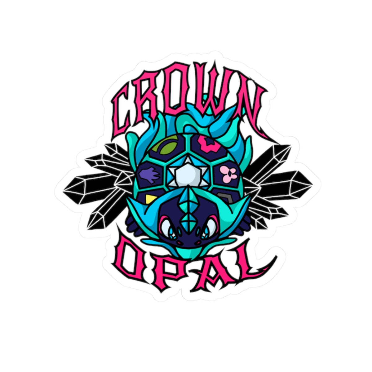 Crown Opal - Sticker