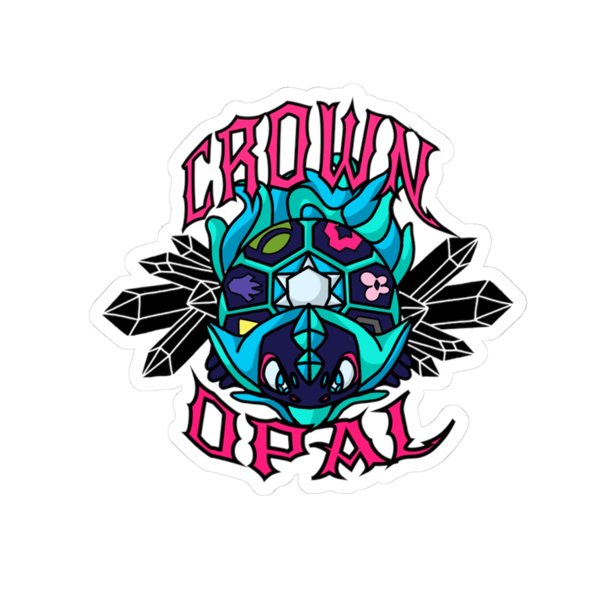 Crown Opal - Sticker