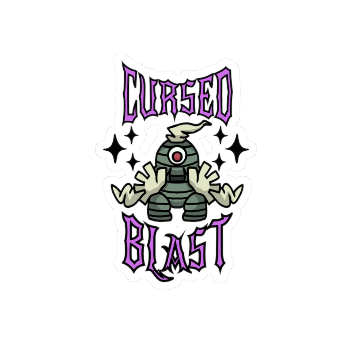 Cursed Blast - Stickers